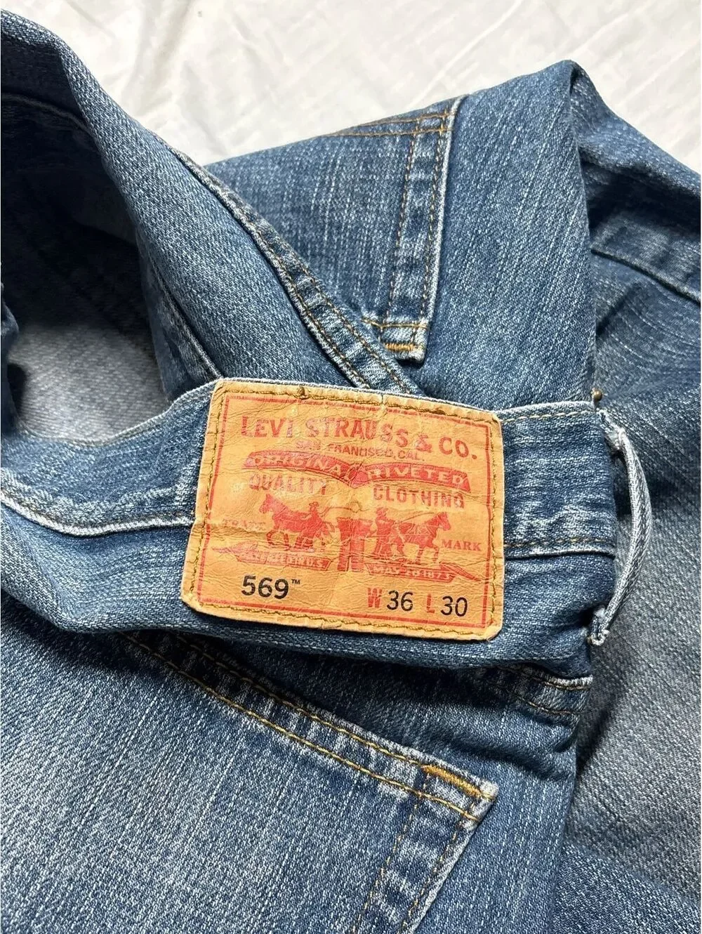 Levi's Men's 569 Loose Straight Fit  36x30